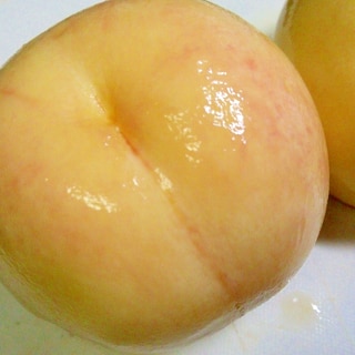桃の皮のきれいな剥き方